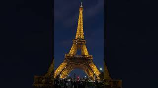 Eiffel Tower Light Show paris france eiffel eiffeltower usa lightshow parisnight viralshorts [upl. by Anica]