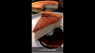 La exquisiña una tarta de queso al horno muy especial tartadequeso cheesecake shorts postres [upl. by Halsted]