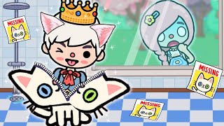 Poor Cat Turn Into Prince  Toca Life Story Toca Boca [upl. by Arratoon594]