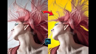 HOW TO QUICKLY SELECT HAIR IN PHOTOSHOP photoshoptutorial photoshop2024 trimhairtrick tipsamptrick [upl. by Shelli]