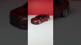 Mitsubishi Lancer Evo X Swap Wheels tomica トミカ mitsubishi lancerevo evox evo10 diecast [upl. by Clellan67]