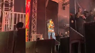 AREECE Stops COTTON FEST PERFORMANCE To Smoke A Blunt [upl. by Anallese]