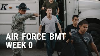 Air Force Basic Training  Week 0 [upl. by Brenner83]