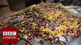 London’s rubbish problem Food waste – BBC London News [upl. by Bahner]