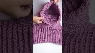 💗Cosy TurtleNeck Cowl Hoodie  the fastening is with buttons on sides💗Video tutorial coming soon 💗 [upl. by Adyht392]