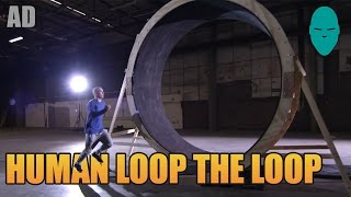 Damien Walters Runs a Loop the Loop [upl. by Ydollem]