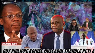 30 novembre Komisè discadin tranble GRANDANS Guy Philippe fè deklarasyon sou afè revokasyon komisè a [upl. by Harlen]