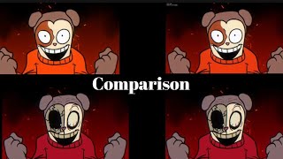 TWIDDLEFINGER Comparison Good ending bad ending and fanmades [upl. by Akiret904]