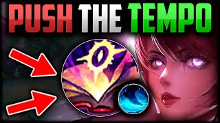 EVELYNN PUSH TEMPO AND BEAT THE META Best BuildRunes How to Evelynn Jungle  League of Legends [upl. by Ellimaj]