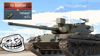 Leopard 1exe  War Thunder [upl. by Tristan]