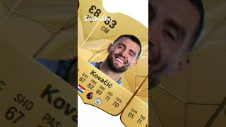 Mateo Kovacic fifa card mateokovacic fifa fifamobile croatia manchestercity premierleague [upl. by Seabury38]