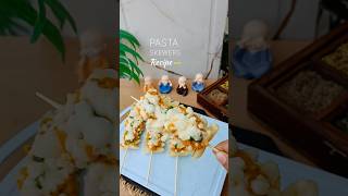 Makhni Pasta Skewers in Air fryer pasta skewers airfryerrecipes viralshorts food ytshorts [upl. by Sanbo]