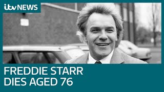 Controversial comedian Freddie Starr dies aged 76  ITV News [upl. by Dunaville]