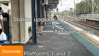 Doonside station Trainspotting  Upgrades And new lifts 100th video special [upl. by Darrelle]