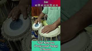 Kaharwa Taal Theka  Basic Lesson 1  For Beginners  music taal tabla tutorial kaharwa [upl. by Eerized]