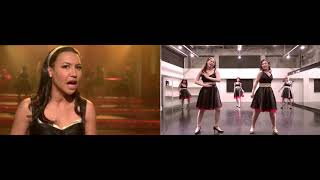 Gleedom  What Doesnt Kill You Stronger Glee Dance Comparison [upl. by Apthorp]