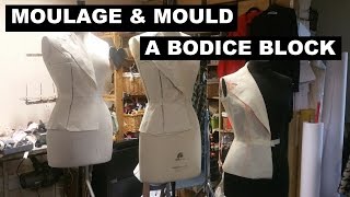 Moulage draped bodice block by Shingo Sato [upl. by Kelci]