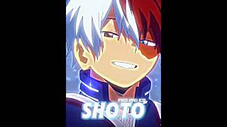 Shoto vs bakugo edit myheroacademia [upl. by Niatsirhc]