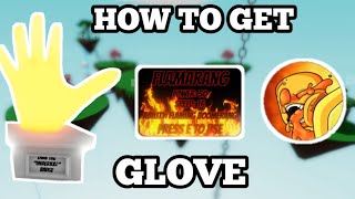 How To Get The FLAMARANG Glove in Slap Battles  Roblox [upl. by Meaghan216]