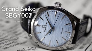 Grand Seiko SBGY007 Unboxing [upl. by Caria]