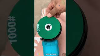 kitchen knife and scissors sharpening viralvideo woodworking decoration tools shorts [upl. by Neelhtac]