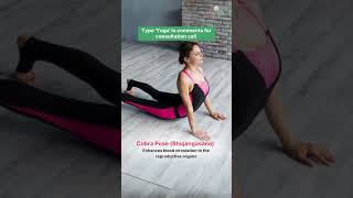 Fertility Yoga Asana for timely ovulation [upl. by Whitelaw]