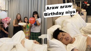 ARAWARAW BDAY PRANK ANNOYING KEITH TALENS WHILE SLEEPING [upl. by Penrose]