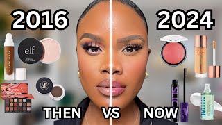 2016 vs 2024 MAKEUP TUTORIAL  Transforming Makeup Trends [upl. by Ymereg]