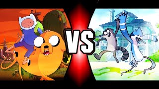 Finn amp Jake Vs Mordacai amp Rigby Adventure Time  Regular Show  Death Battle Fan Made Trailer [upl. by Ludvig]