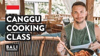 FOOD OF BALI COOKING CLASS  Canggu Cooking Retreat Vlog  amp Indonesian Food [upl. by Dranyar]