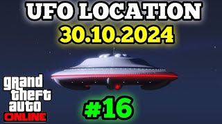 GTA 5 Online  UFO Location  30102024  Tag 16  Halloween 2024 [upl. by Kristos]