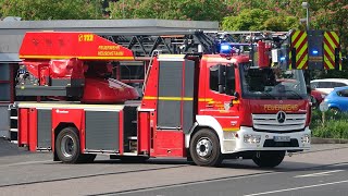 Wachbesetzung während F3Y Einsatzfahrten der Feuerwehr und dem Rettungsdienst in NeuIsenburg [upl. by Anirdna]