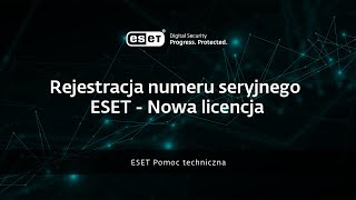 Rejestracja numeru seryjnego ESET  Nowa licencja  2014 [upl. by Dey]