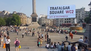 Trafalgar Square  London [upl. by Etnovaj]