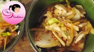 ENGSUB How to make Kimchi Kimchi selber machen [upl. by Noiek]