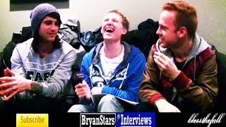 Blessthefall Interview 3 Beau Bokan amp Eric Lambert 2013 [upl. by Gilmer703]