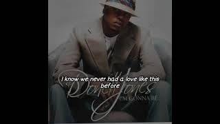 Donell Jones  Im Gonna Be Lyrics Video [upl. by Strauss]