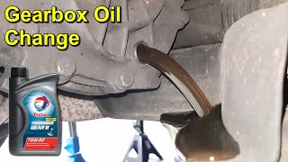 Changing the Gearbox Oil Transmission Fluid on a Peugeot 206 [upl. by Elleron]