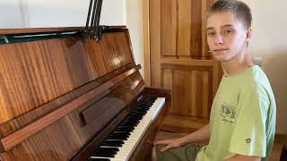 Nina Simone  Feeling Good  piano cover  пианино кавер  Vlad piano 13 лет [upl. by Htenaj]