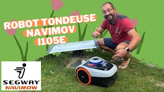 Mon premier robot tondeuse  le Segway NAVIMOW i105e [upl. by Cherish]