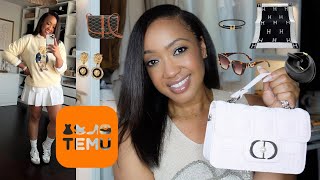 Temu Affordable Luxe Haul  Get The Look For Less  MeToya Monroe [upl. by Lacim]