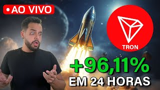 🔴TRX em Alta A Criptomoeda Que Dobrou em Uma Semana Oportunidade ou Risco [upl. by Rihsab]