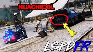 GTA 5 LSPDFR 218 POLICIA FEDERAL MOTO  DETUVE A HUACHICOLEROS  TheAxelGamer [upl. by Giusto]