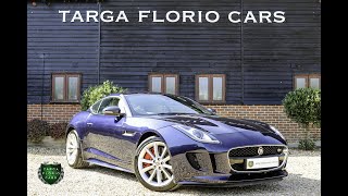 Jaguar FType S 30 Supercharged V6 Automatic Coupe in Dark Sapphire Blue 2016  See It Now Video [upl. by Morrie]