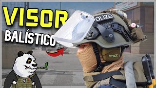 Me he COMPRADO una PANTALLA BALÍSTICA REAL para MI NUEVO CASCO de AIRSOFT [upl. by Ramoh]