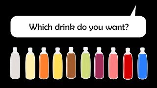 Which Drink Do You Want  Colors  The Kids Picture Show Fun amp Educational Learning Video [upl. by Ahsratal834]