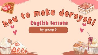 HOW TO MAKE DORAYAKI✨️ [upl. by Anora]