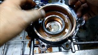 Ford BTR ION DSI M74 M74LE 4 Speed Auto Transmission Rear Servo Gasket Replace In Car DIY How to [upl. by Jamey]