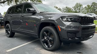 2024 Jeep Grand Cherokee L Altitude X 4X4 Walkaround Review And Features [upl. by Yarled]