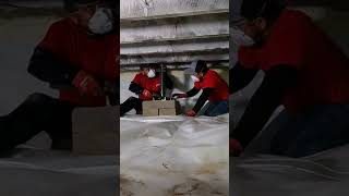 Heres how jacks are installed to fix sagging floors [upl. by Vania]